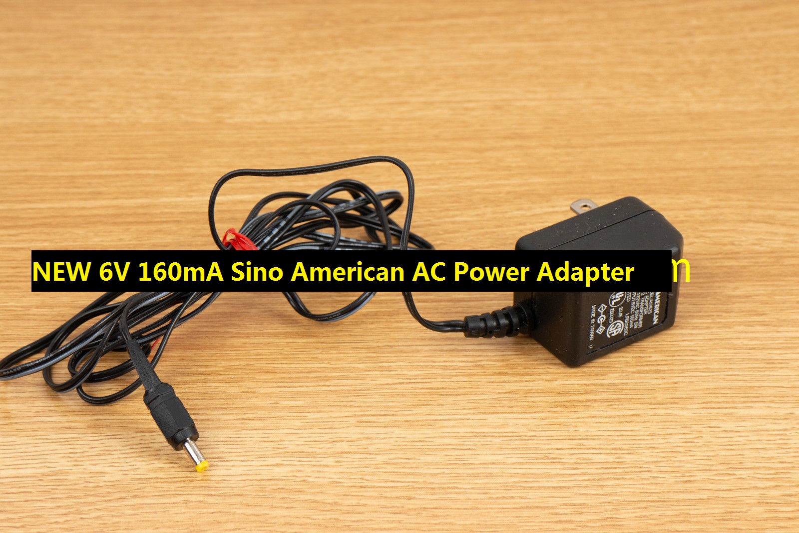 *100% Brand NEW*Sino American Model A10625 Class 2 6V 160mA AC Power Adapter Power Supply